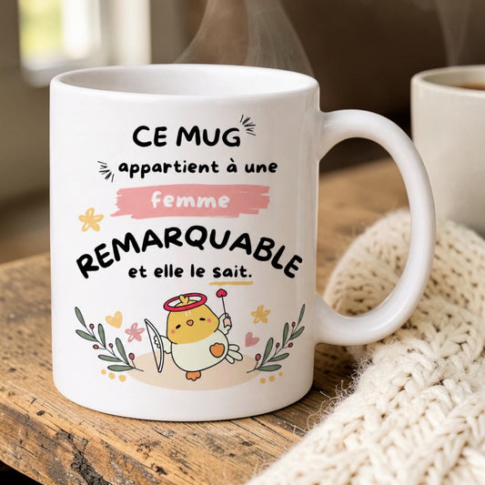 Mug - Femme Remarquable 💛
